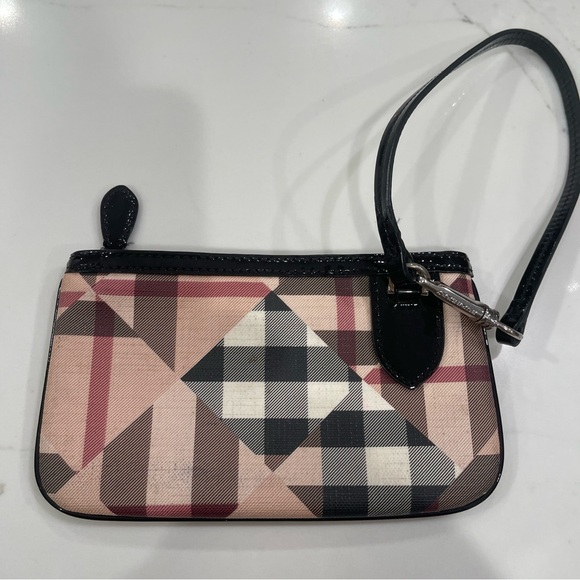 Gently Used Burberry Wristlet Clutch - Picture 1 of 12